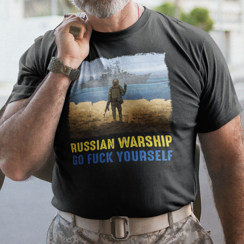 Russian Warship Go Fuck Yourself Shirt